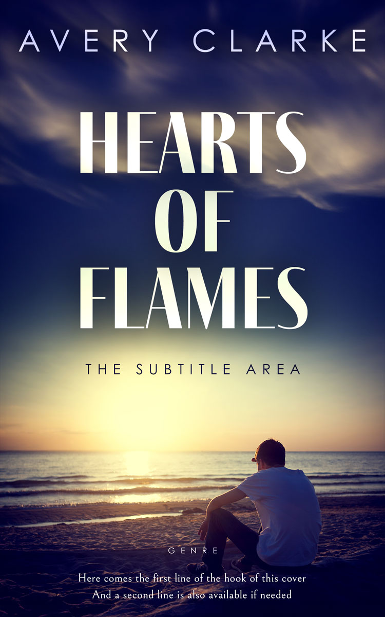 2D view of Premade Teen & Young Adult Book Cover - Martinique