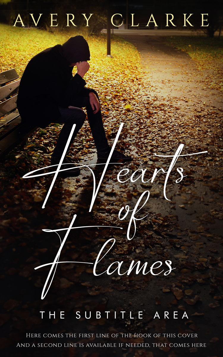 2D view of Premade Teen & Young Adult Book Cover - Laser