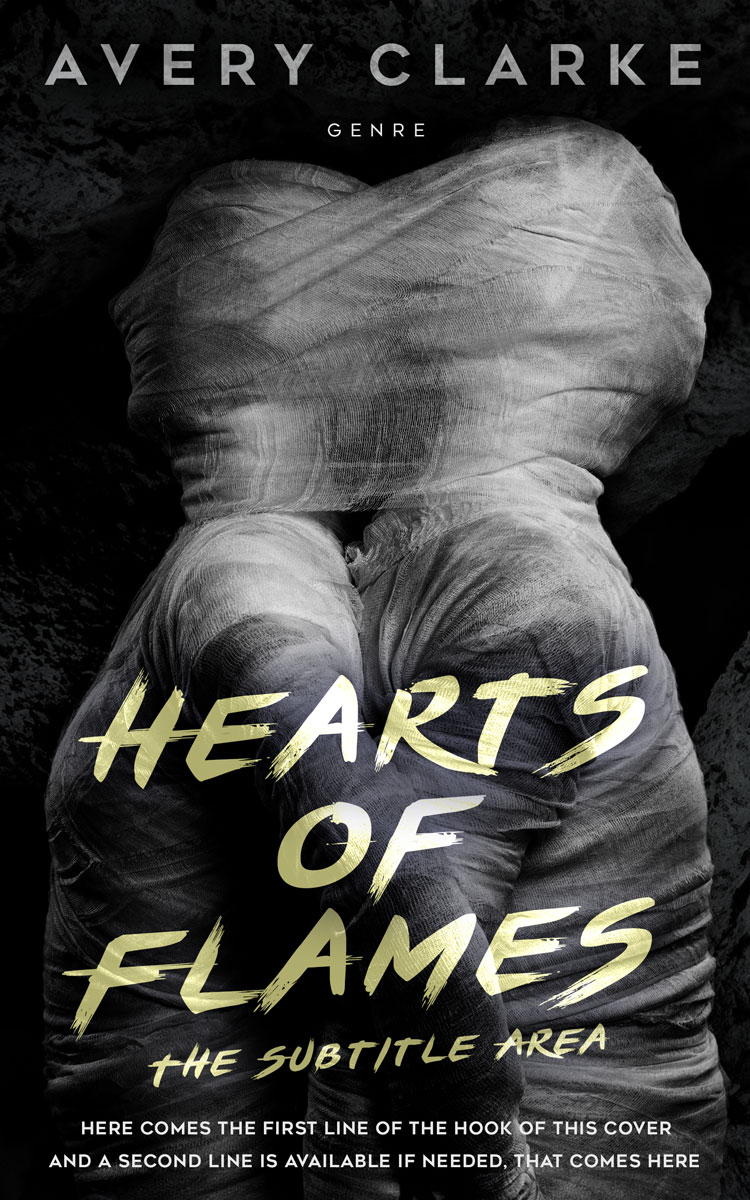 2D view of Premade Paranormal & Urban Book Cover - Eagle