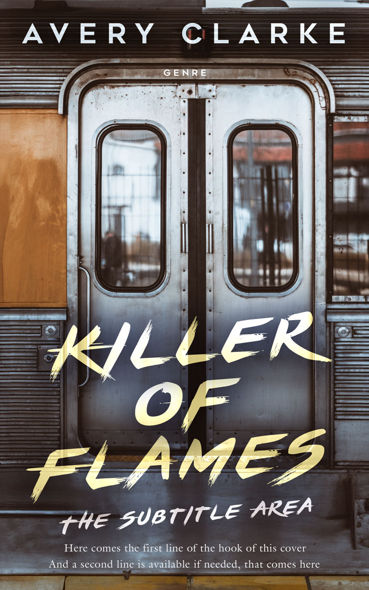 2D view of Premade Mystery & Thriller & Suspense Book Cover - Masala