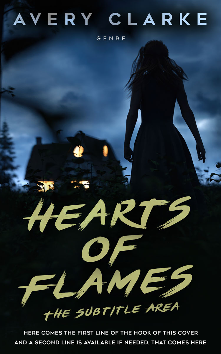 2D view of Premade Mystery & Thriller & Suspense Book Cover - Aztec