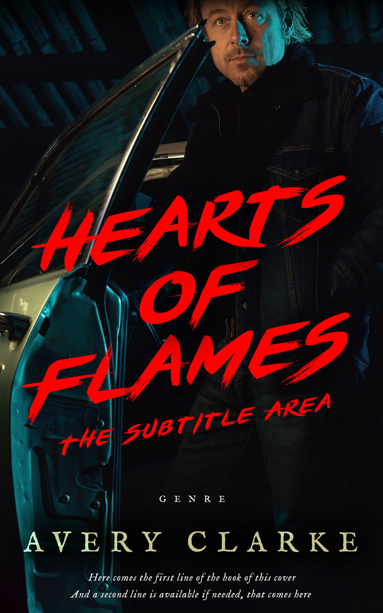 2D view of Premade Mystery & Thriller & Suspense Book Cover - Bunker