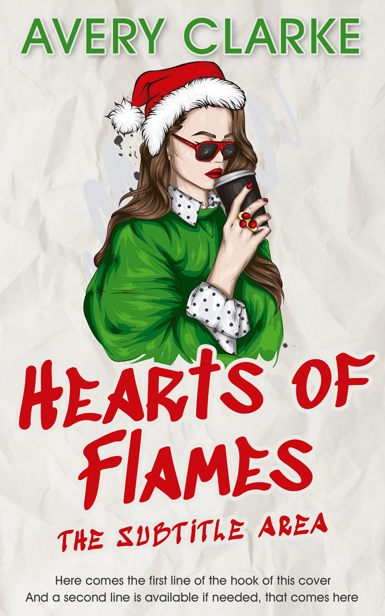 2D view of Premade Teen & Young Adult Book Cover - Cararra