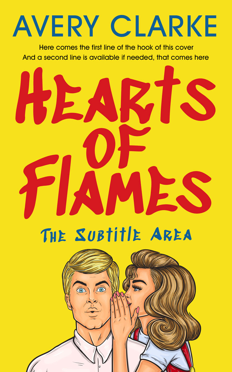 2D view of Premade Romance Book Cover - Ripe Lemon