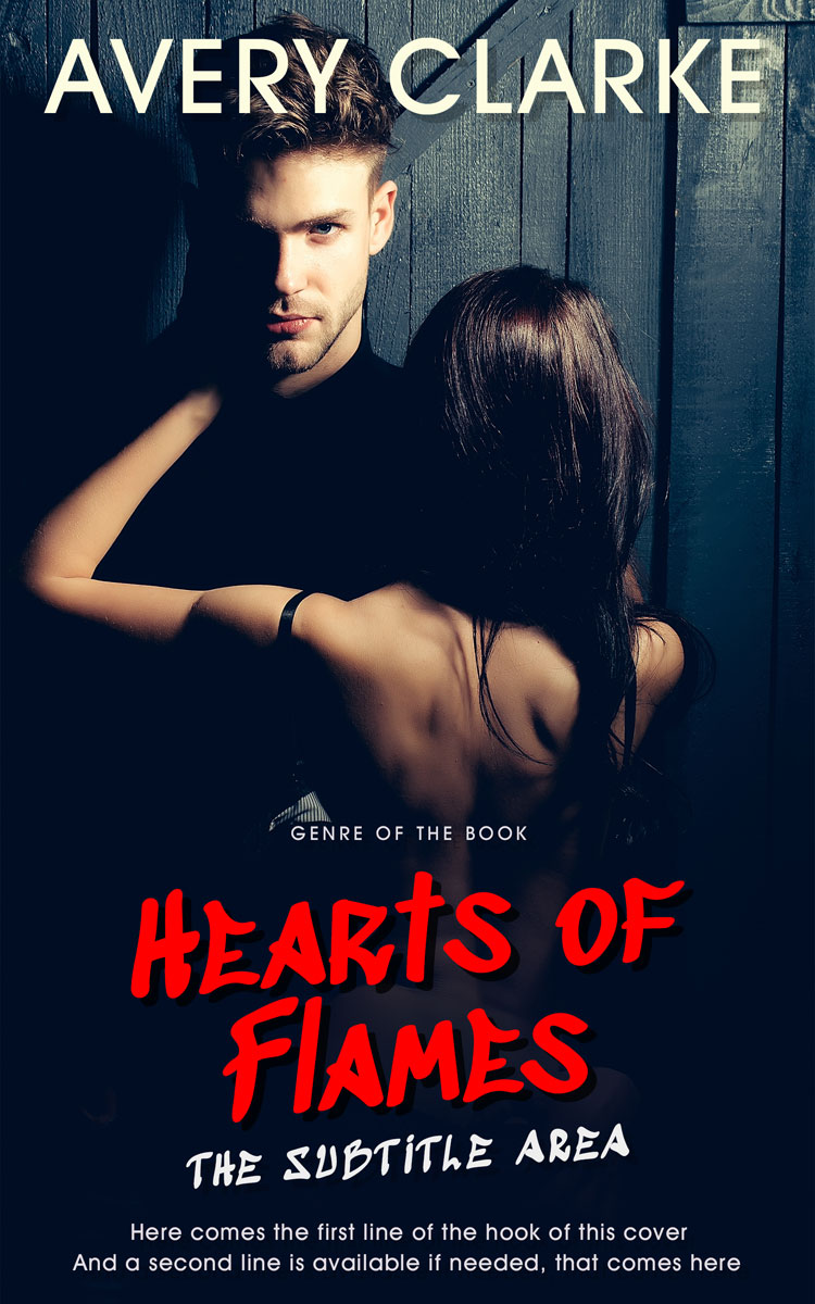 2D view of Premade Erotica Book Cover - Firefly