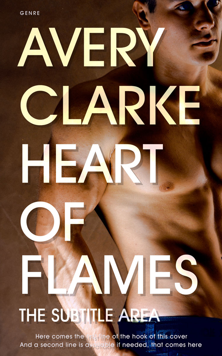 2D view of Premade Erotica Book Cover - Cedar