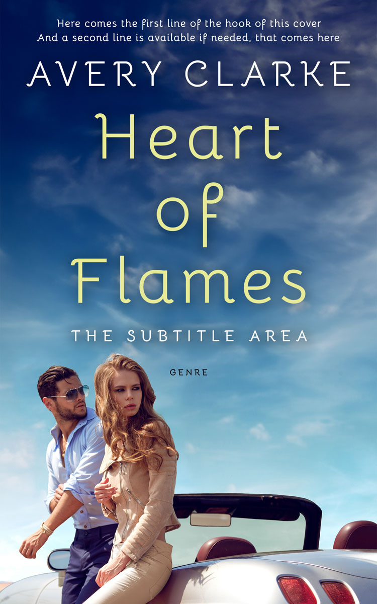 2D view of Premade Romance Book Cover - Rhino