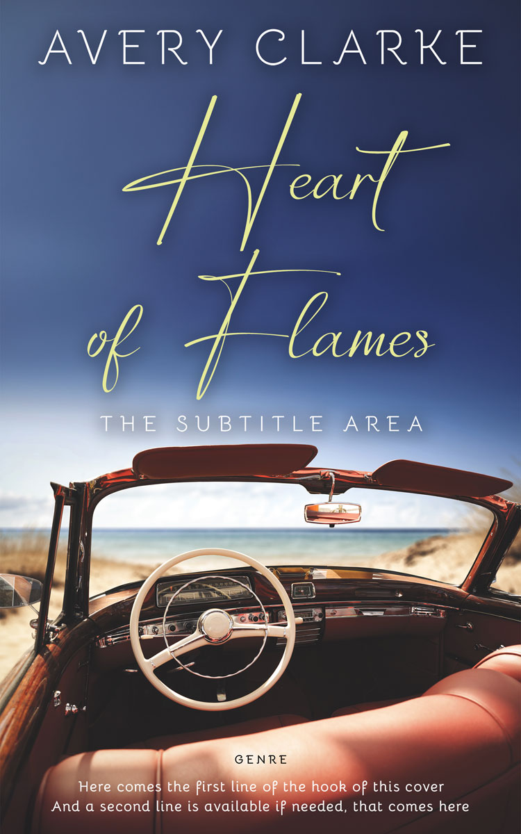 2D view of Premade Literary Fiction Book Cover - Fiord