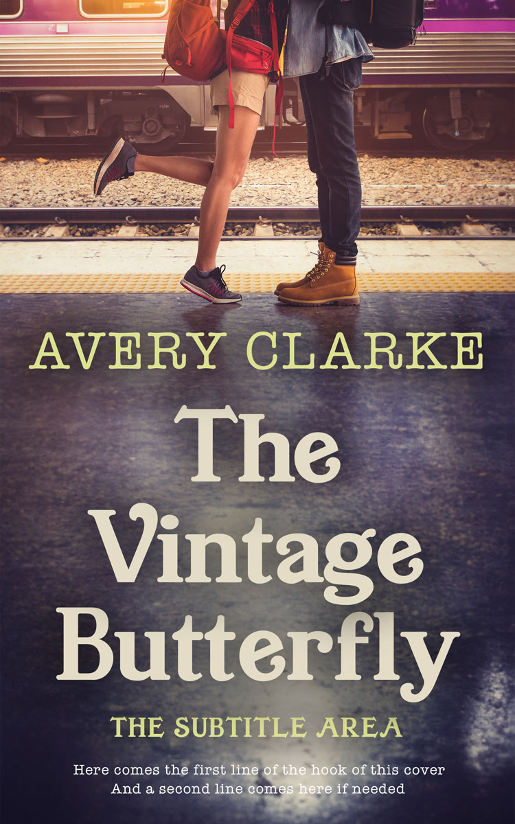 2D view of Premade Romance Book Cover - Matterhorn