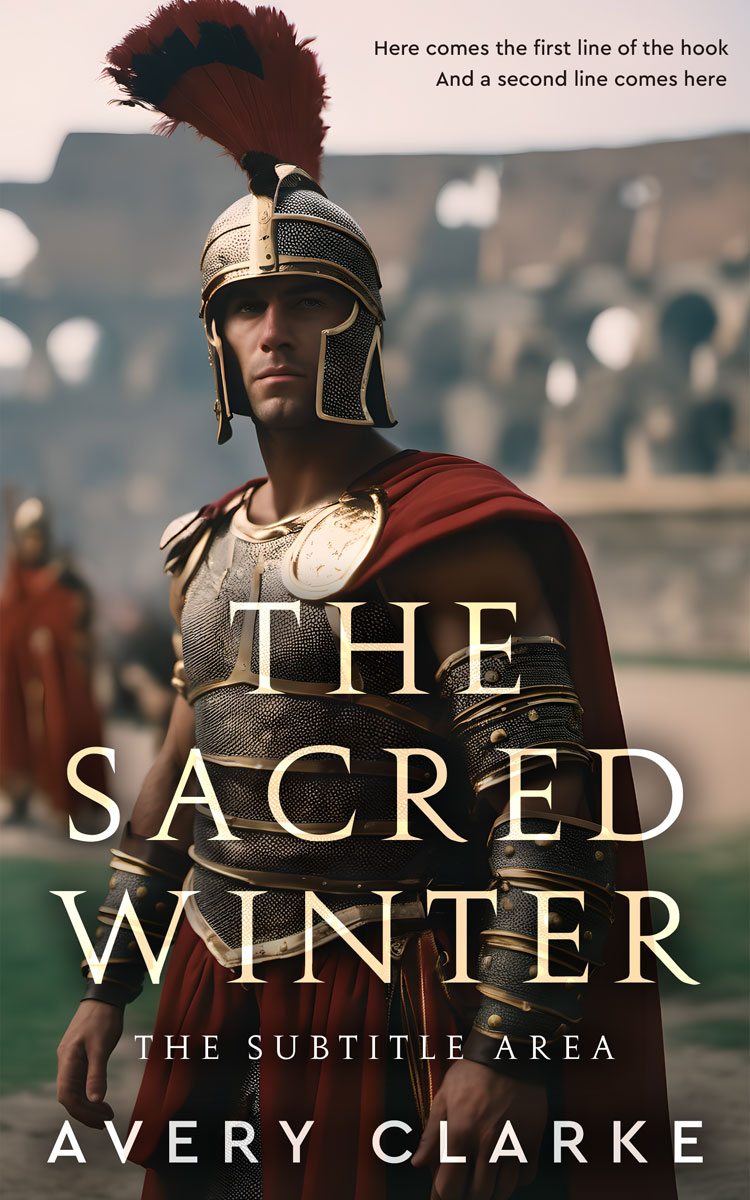 2D view of Premade Historical Book Cover - Armadillo