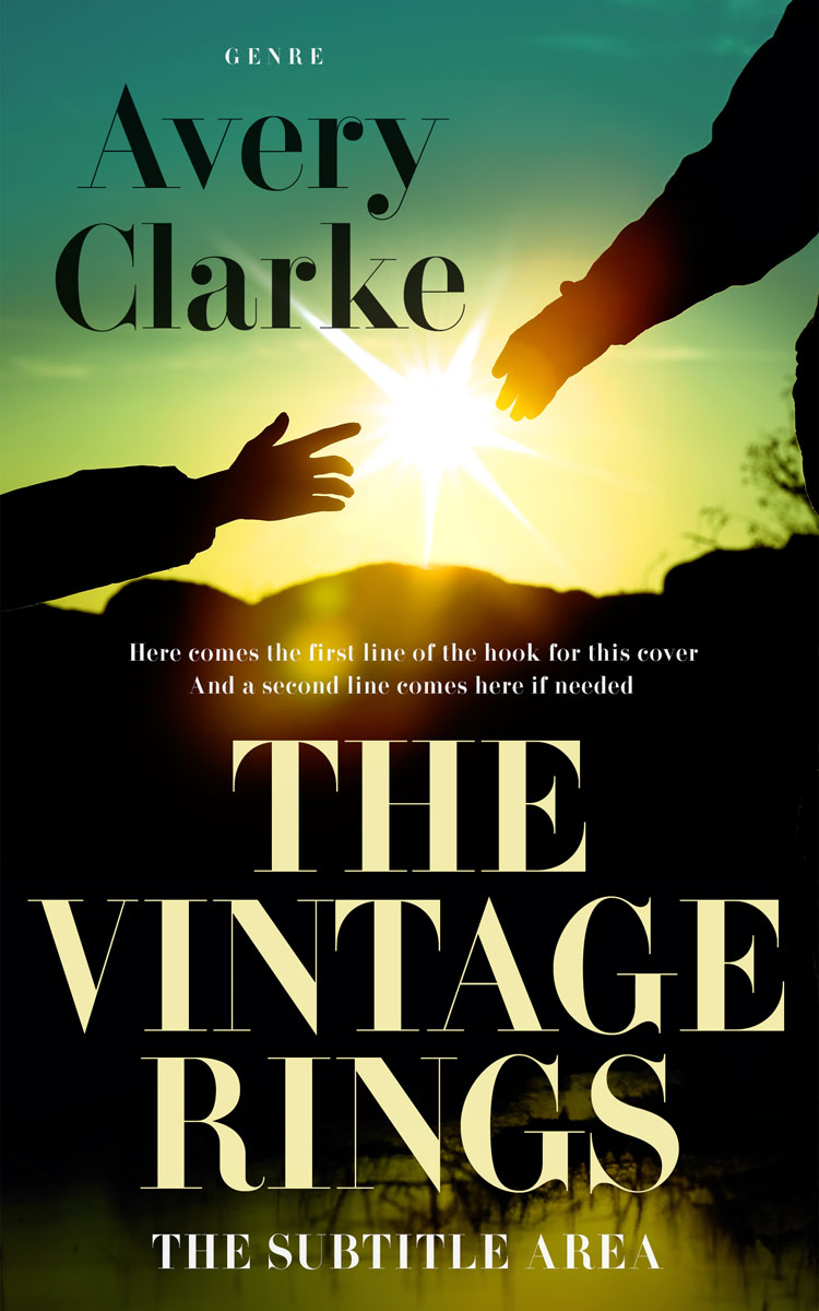 2D view of Premade Self-Improvement & Self-Help Book Cover - Hunter Green