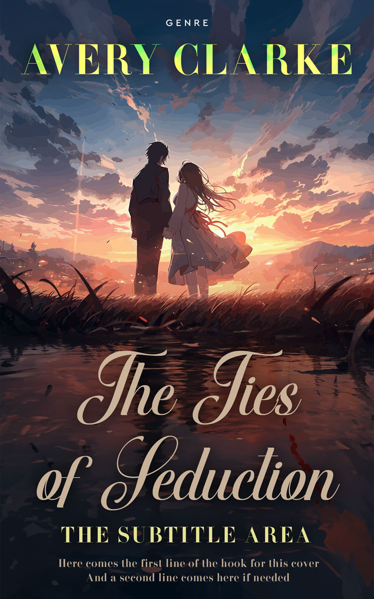 2D view of Premade Romance Book Cover - Baltic Sea