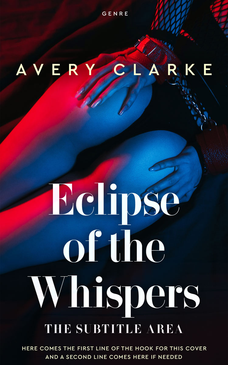 2D view of Premade Erotica Book Cover - Cranberry