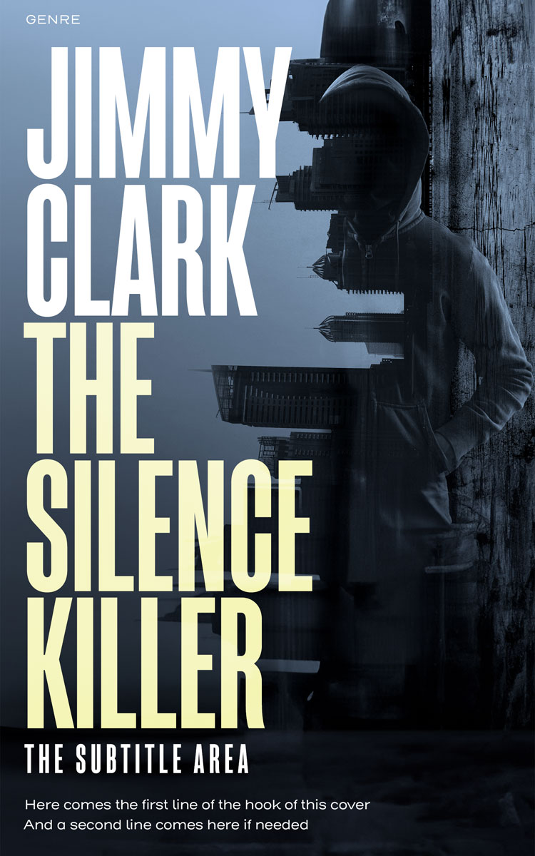 2D view of Premade Mystery & Thriller & Suspense Book Cover - Beryl Green