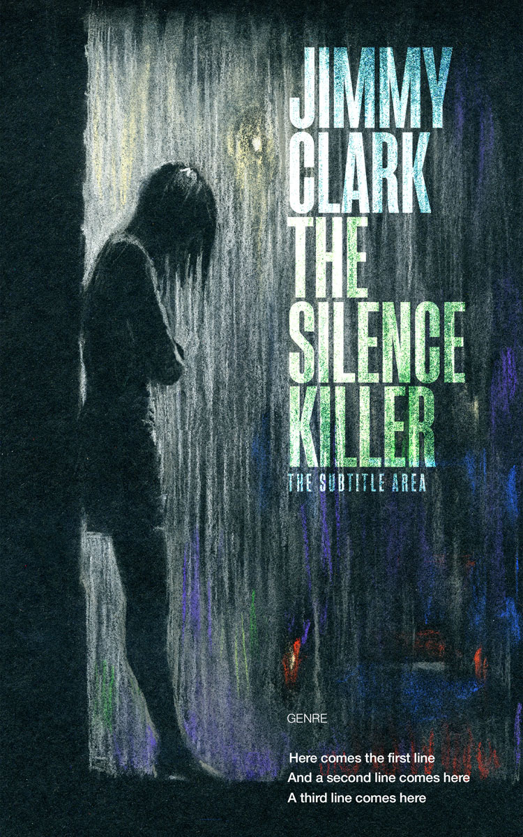 2D view of Premade Teen & Young Adult Book Cover - Timber Green