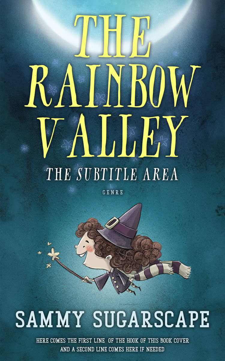 2D view of Premade Children's Book Cover - Casal