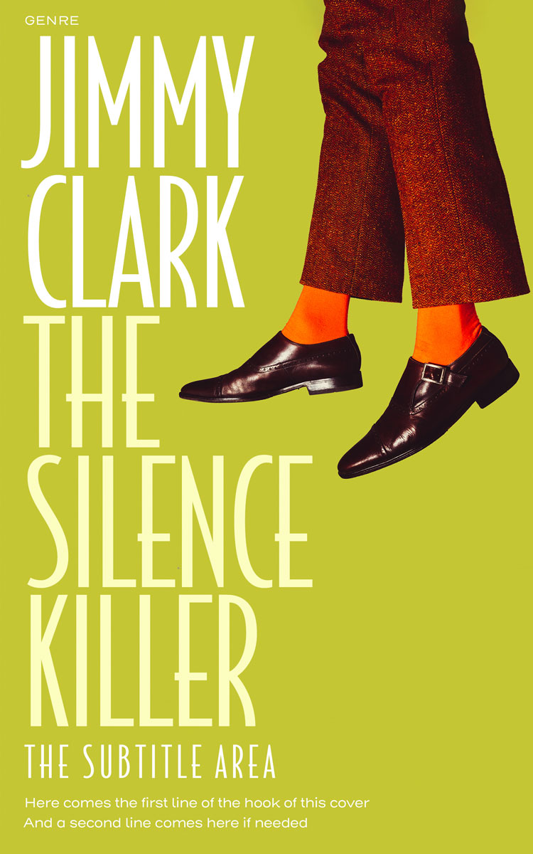 2D view of Premade Business Book Cover - Earls Green