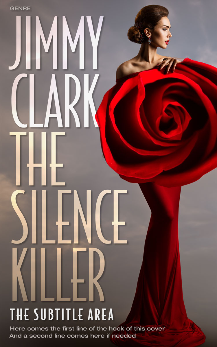 2D view of Premade Royal Romance Book Cover - Russett