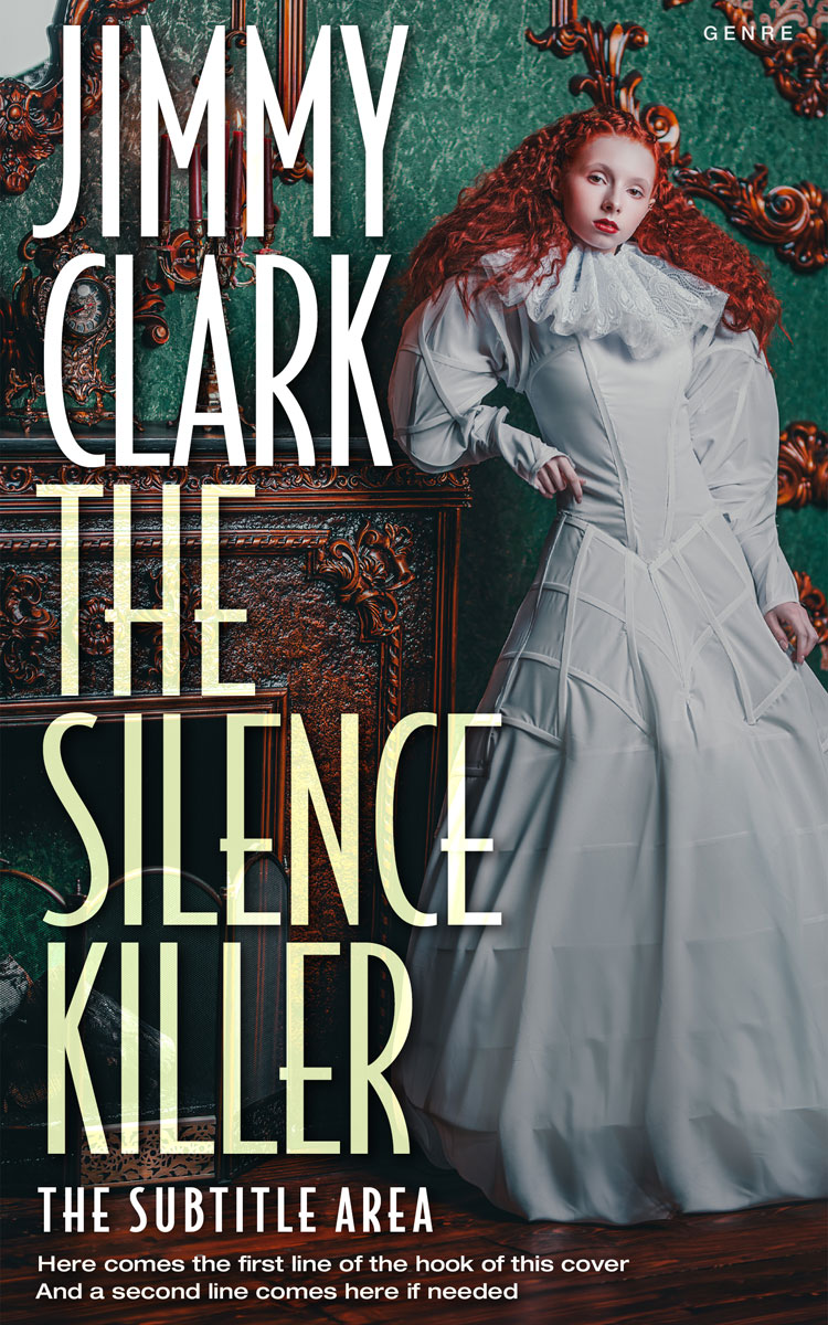 2D view of Premade Historical Book Cover - Outer Space