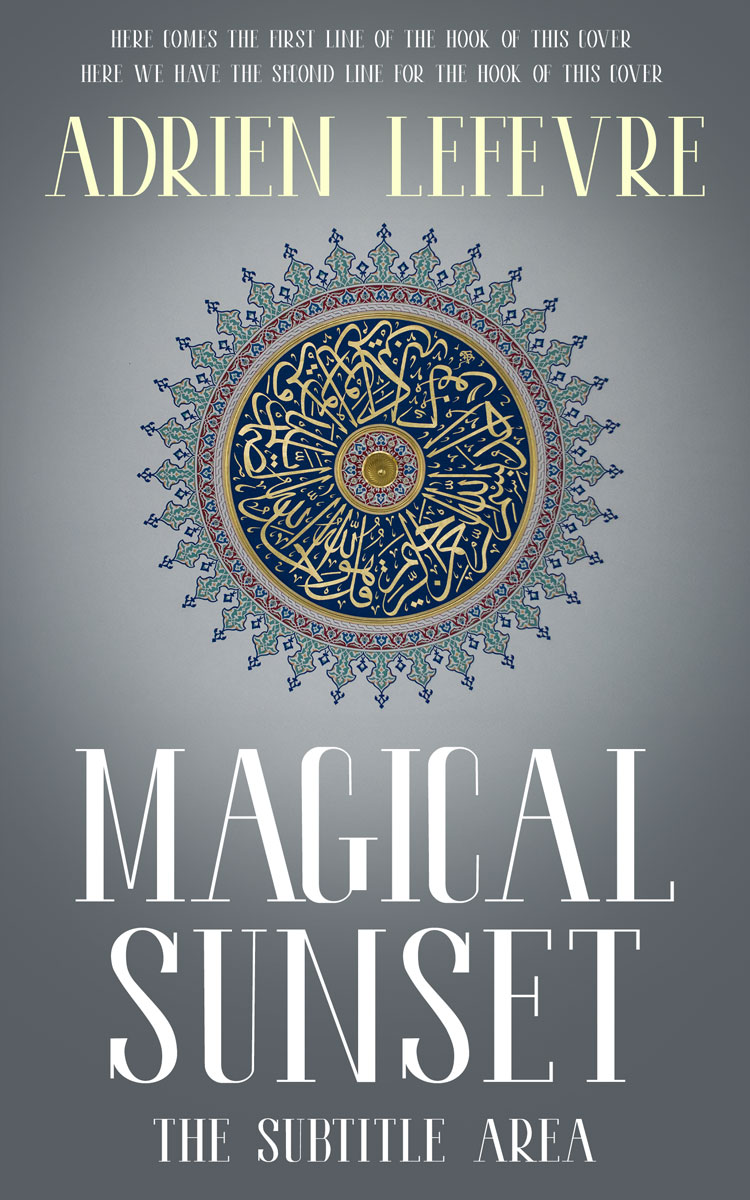 2D view of Premade Religion & Spirituality Book Cover - Rolling Stone