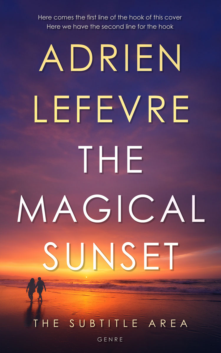 2D view of Premade Romance Book Cover - Martinique