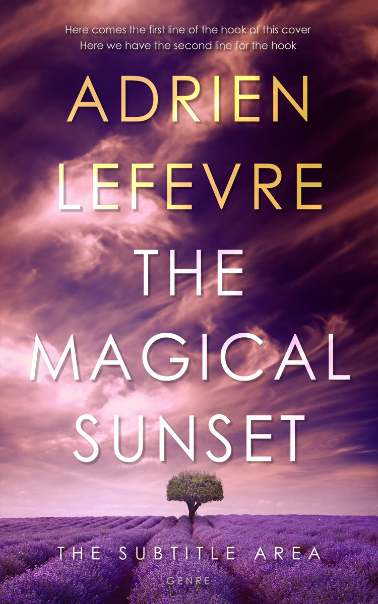 2D view of Premade Fantasy Book Cover - Finn