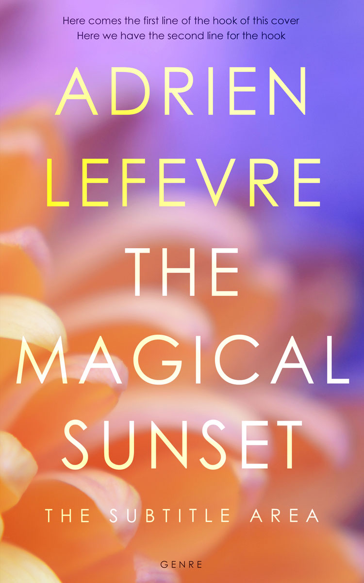 2D view of Premade Fantasy Book Cover - Viola