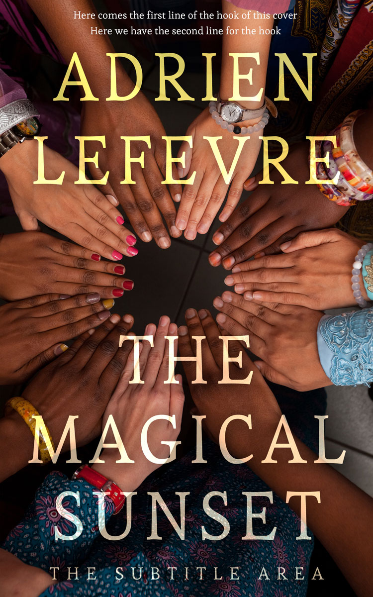 2D view of Premade Religion & Spirituality Book Cover - Gondola