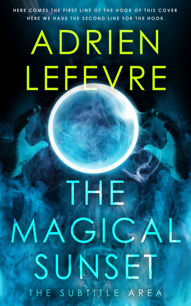 2D view of Atoll #30666 - Premade Fantasy Book Cover