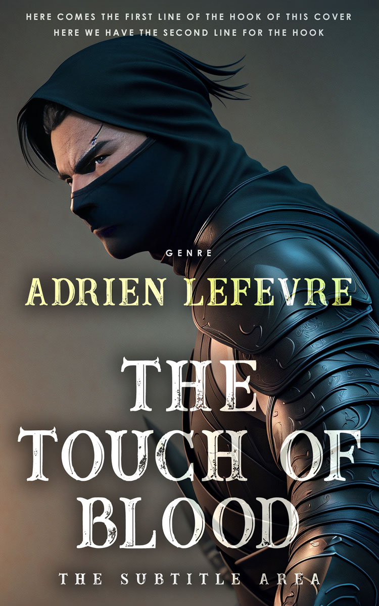 2D view of Premade Fantasy Book Cover - Cape Cod