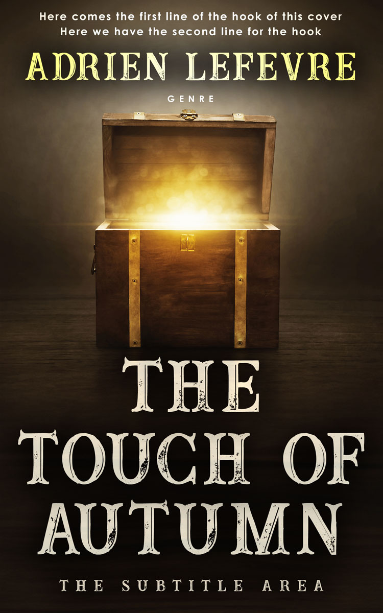 2D view of Premade Fantasy Book Cover - Oil