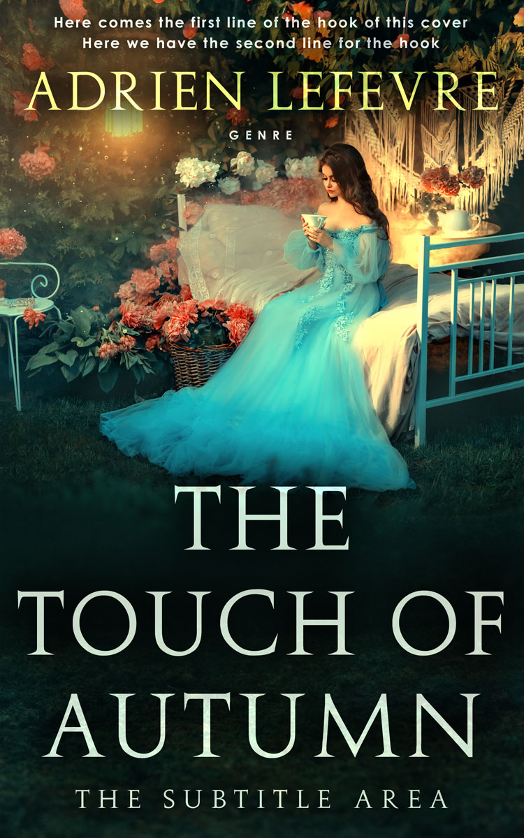 2D view of Premade Royal Romance Book Cover - Sorrell Brown