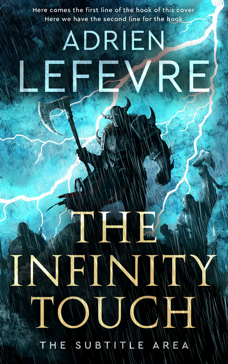 2D view of Premade Fantasy Book Cover - Aztec