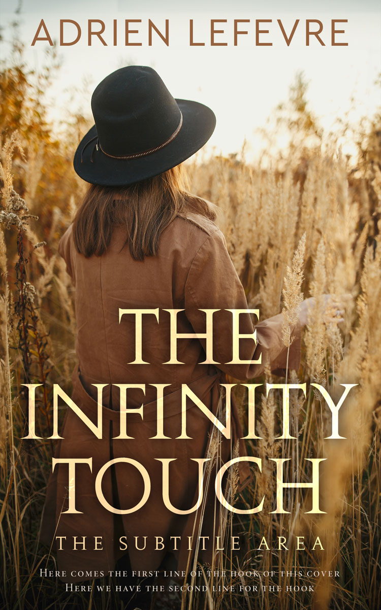 2D view of Metallic Bronze #30719 - Premade Western Book Cover