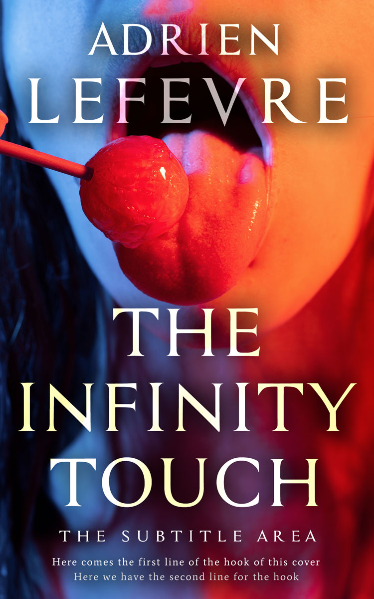 2D view of Premade Erotica Book Cover - Burnt Sienna