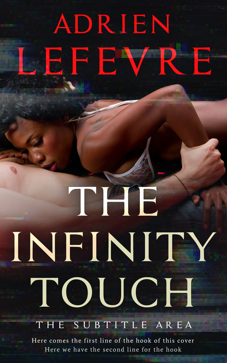 2D view of Premade Erotica Book Cover - Cod Gray