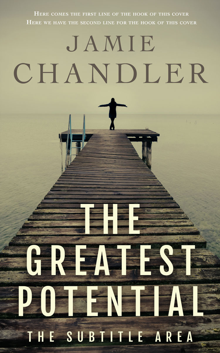 2D view of Premade Literary Fiction Book Cover - Gurkha