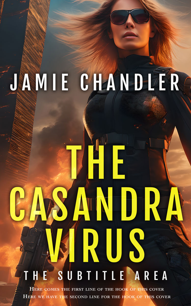 2D view of Premade Apocalyptica Book Cover - Anzac