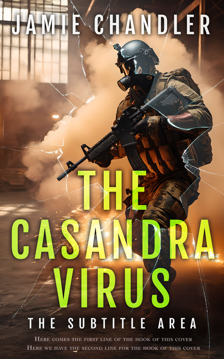 2D view of Premade Action & Adventure Book Cover - Treehouse