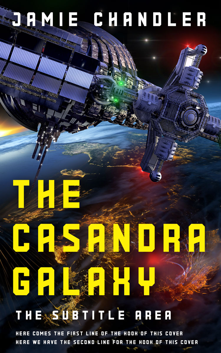 2D view of Premade Science Fiction Book Cover - Baltic Sea