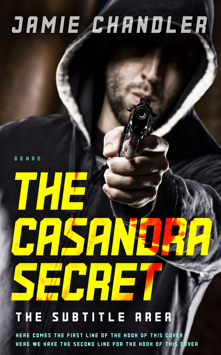 2D view of Premade Mystery & Thriller & Suspense Book Cover - Wattle