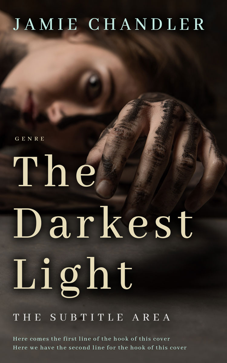 2D view of Premade Mystery & Thriller & Suspense Book Cover - Zeus