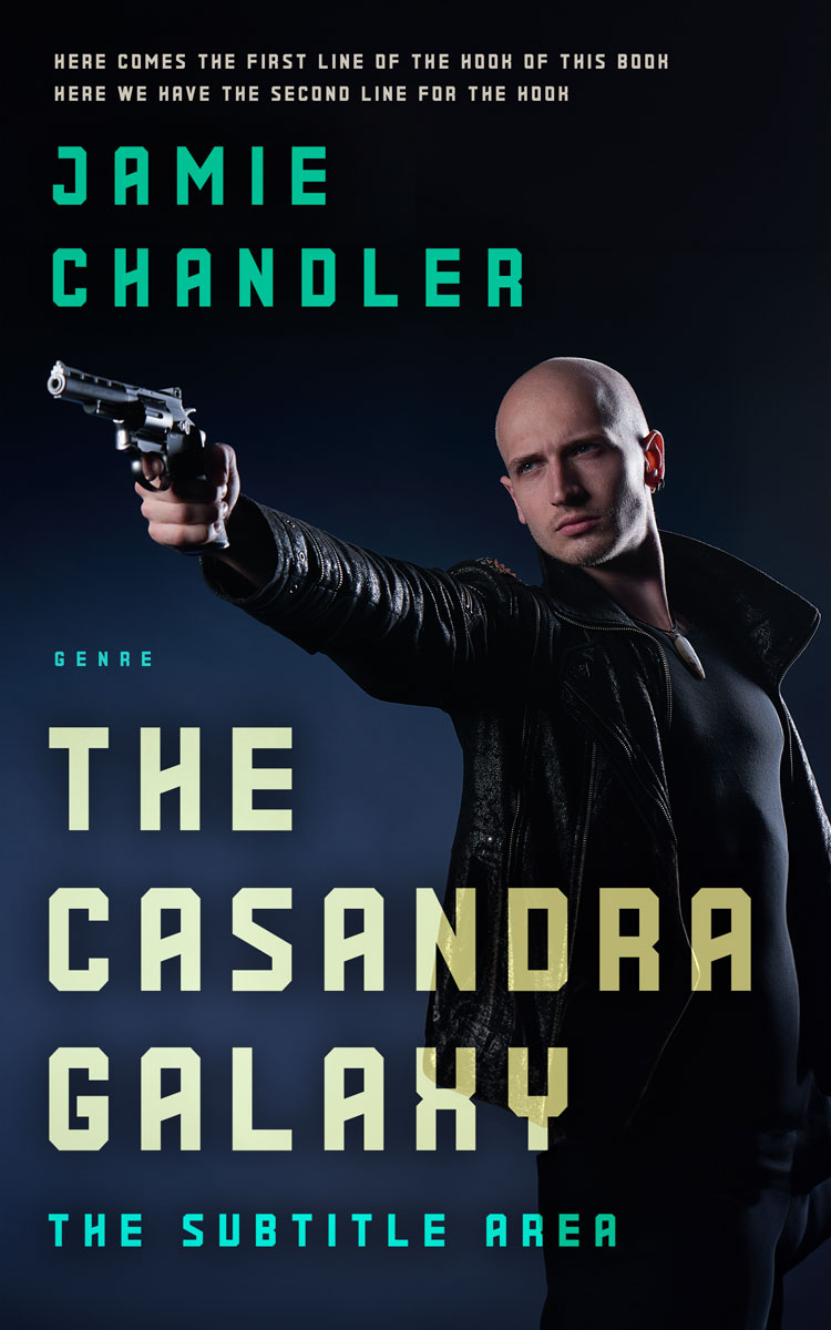 2D view of Premade Mystery & Thriller & Suspense Book Cover - Ebony