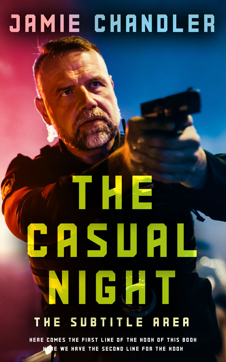 2D view of Premade Mystery & Thriller & Suspense Book Cover - Cocoa Brown