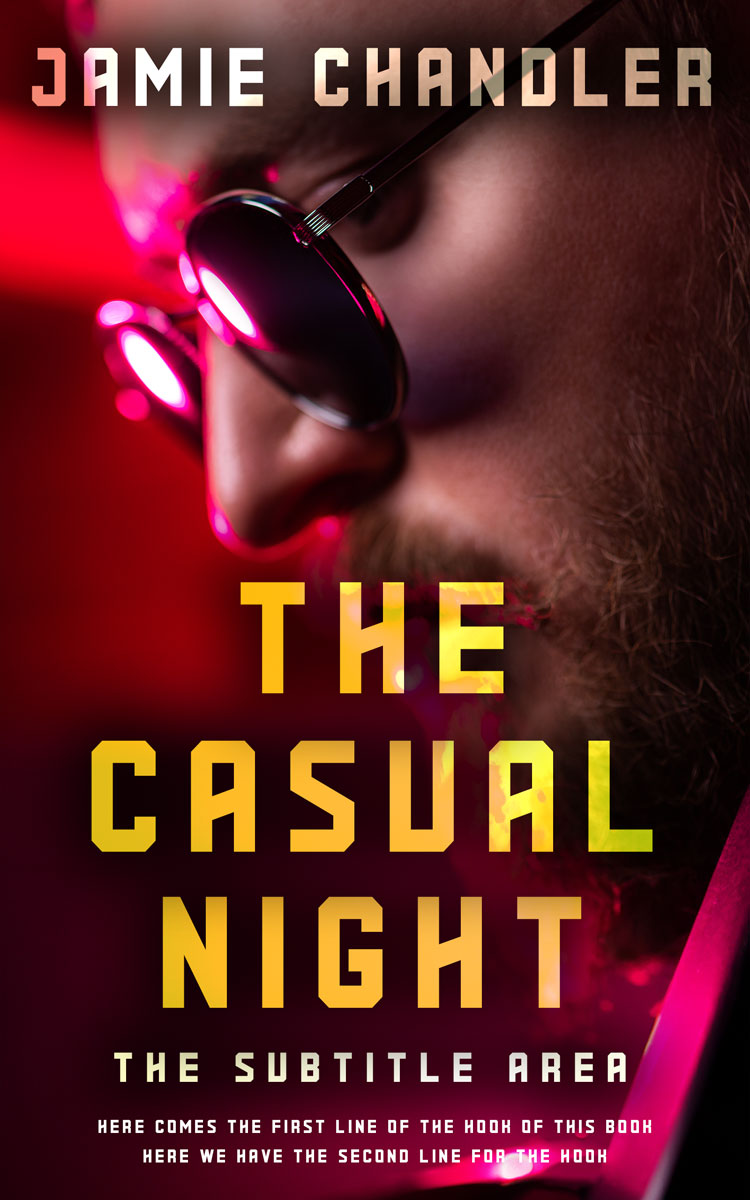 2D view of Premade Mystery & Thriller & Suspense Book Cover - Paco