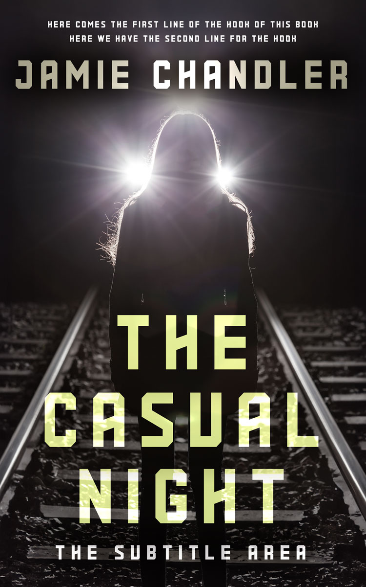 2D view of Premade Mystery & Thriller & Suspense Book Cover - Mine Shaft