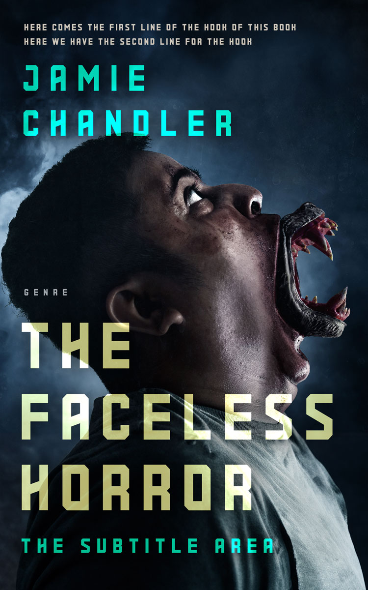 2D view of Premade Mystery & Thriller & Suspense Book Cover - Mirage