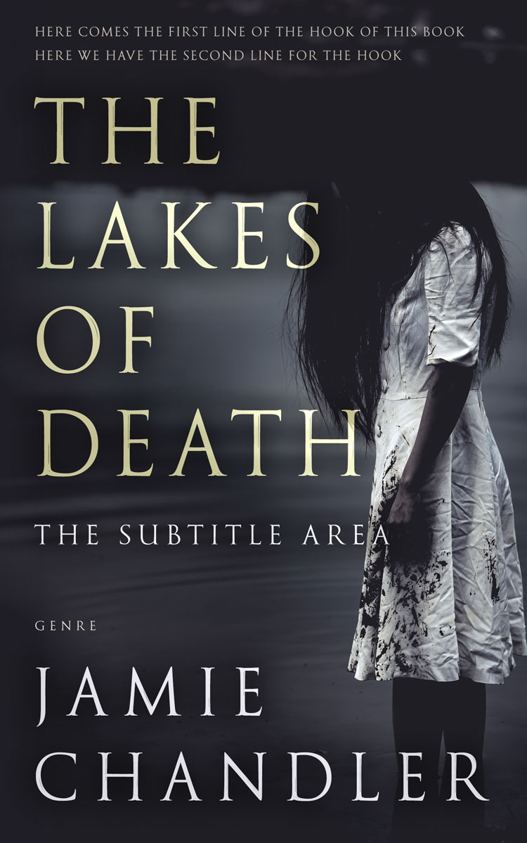 2D view of Premade Mystery & Thriller & Suspense Book Cover - Shark