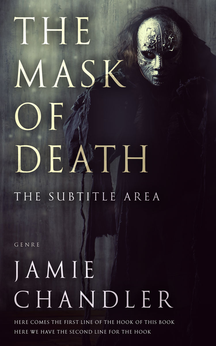 2D view of Premade Mystery & Thriller & Suspense Book Cover - Thunder