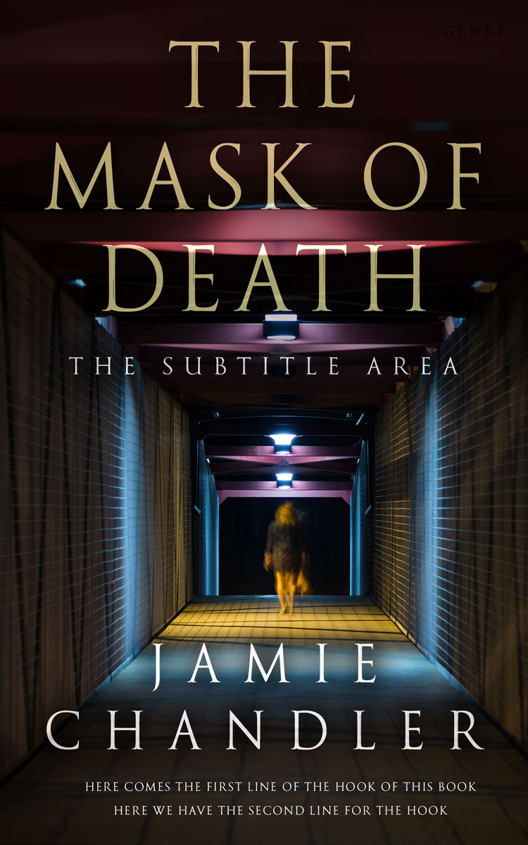 2D view of Premade Mystery & Thriller & Suspense Book Cover - Zeus